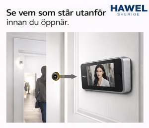 Digitalt dörröga med skärm – HAWEL HT-DM32S - Bild 2