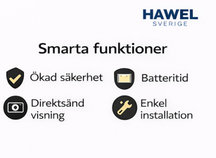 Digitalt dörröga med skärm – HAWEL HT-DM32S - Bild 3